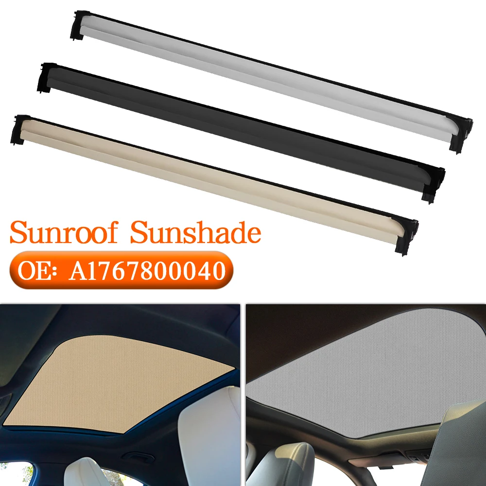 

Car Panorama Sunroof Sunshade For Mercedes-Benz X117 W117 C117 CLA 180 200 220 250 260 45 2014-2016 Curtain Cover Assembly