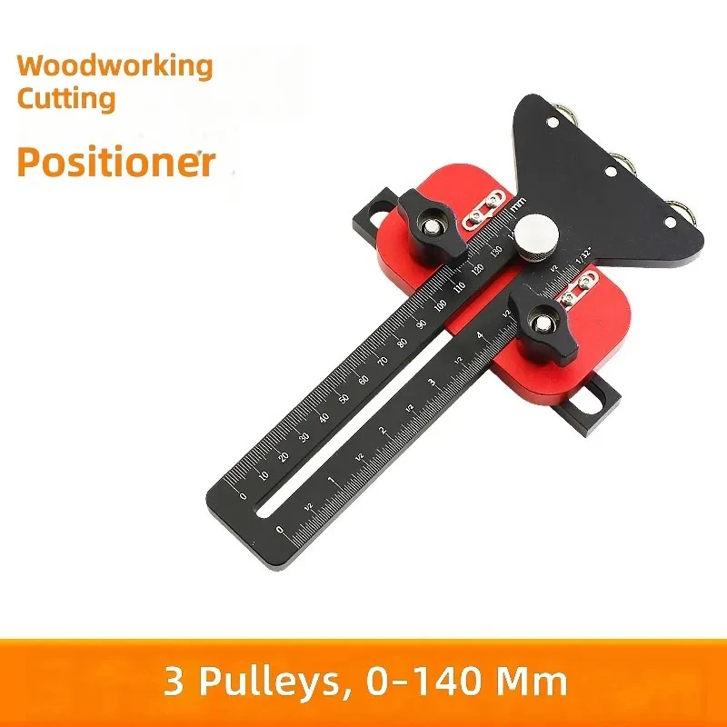 for Sheet Cutting Positioner Flip Roller Fast Cutting Limit Woodworking Table Chute Positioning Fixed Tool