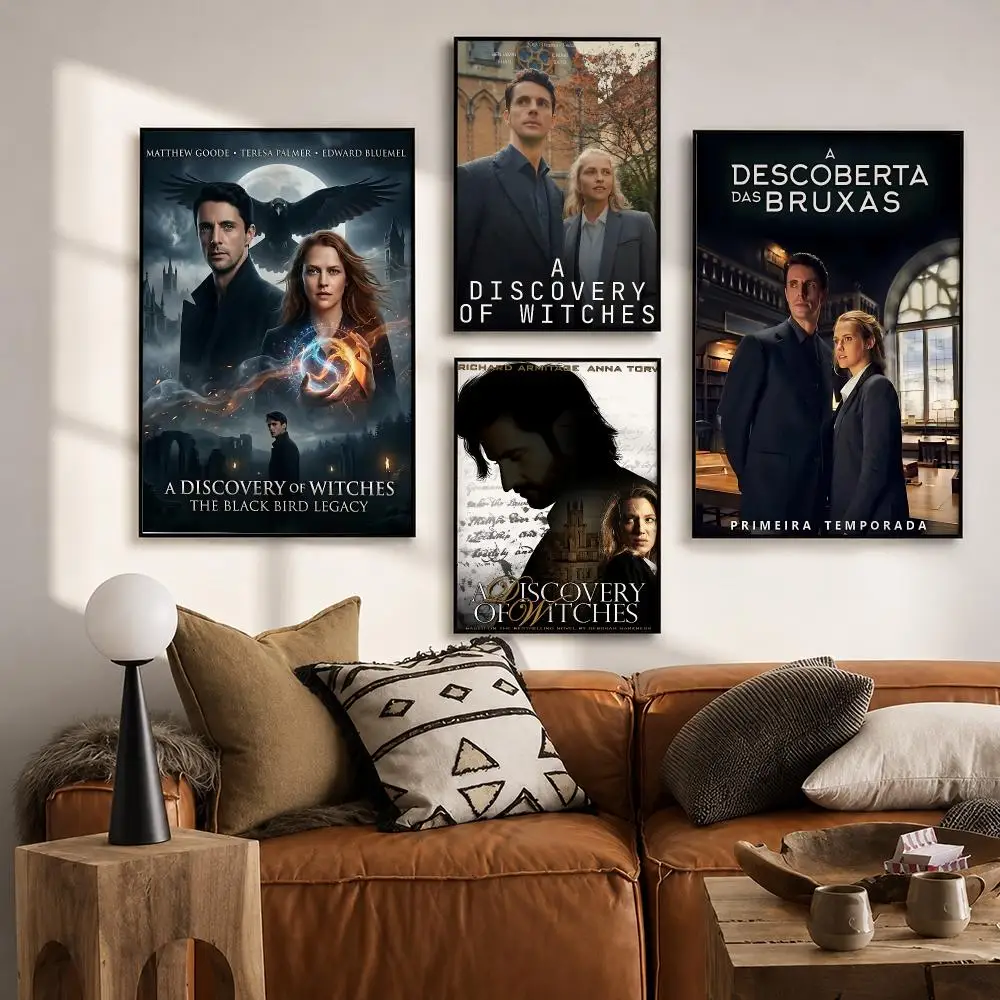 TV Series A Discovery of Witches Poster HD poster wall art self-stick no-residue for home cafe office great gift