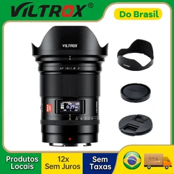 【Do Brazil】VILTROX 16mm F1.8 Sony E Nikon Z Camera Lens Full Frame Ultra Wide Angle Auto Focus Lens for ZV-E1 A7RV FX30 ZV-E10