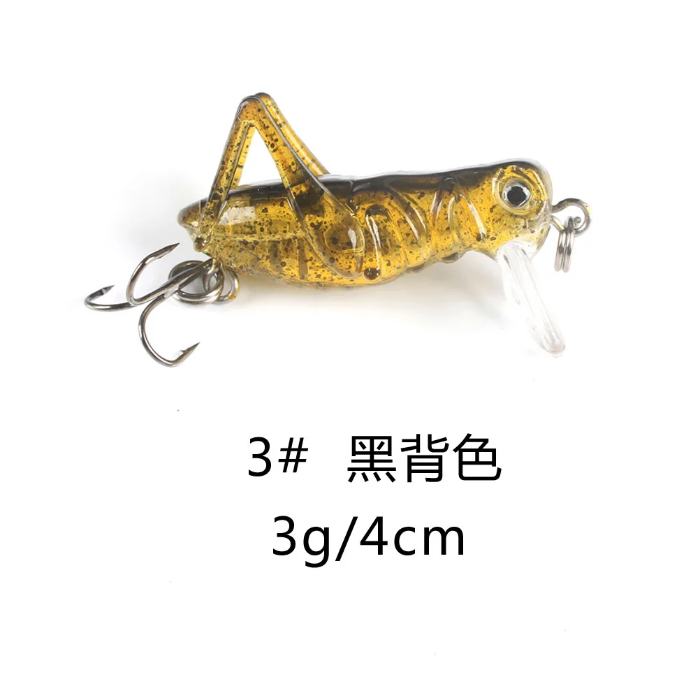 

5 Colorful Fishing Insect Lures Set Lifelike Design Reusable Long Term Preserved Tackle for Fishing Lovers for Different