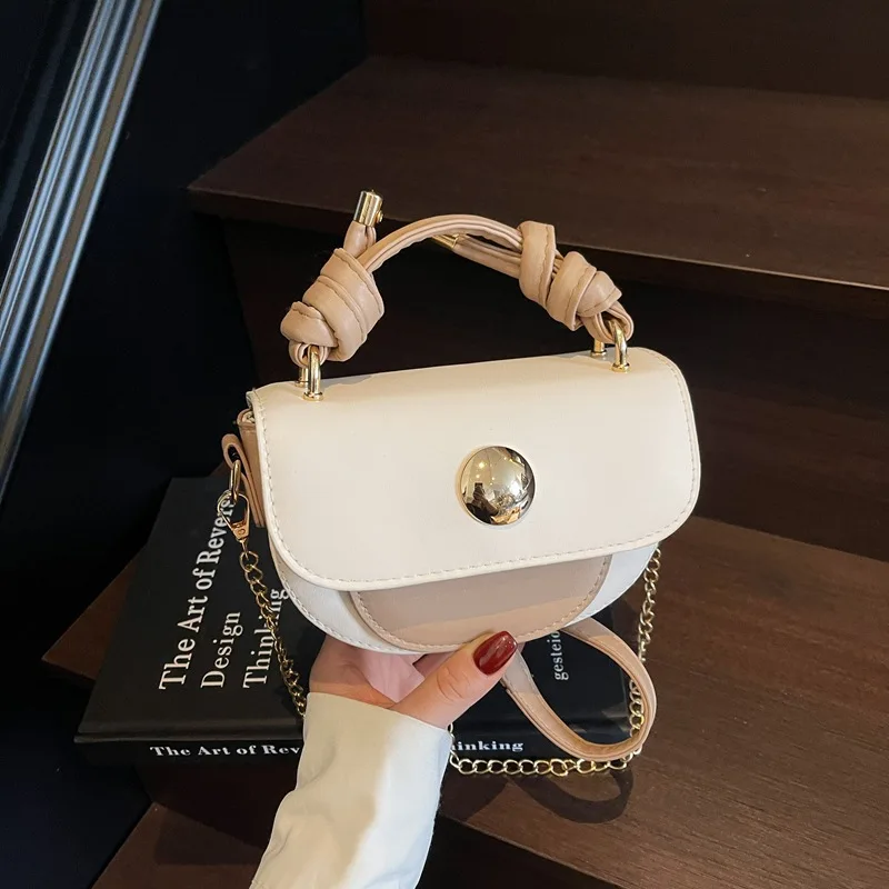 

Retro Crossbody Bags for Women Shoulder Bags Semi-circular Saddle Bag Simple Purse and Handbags Versatile Casual Designer Bags