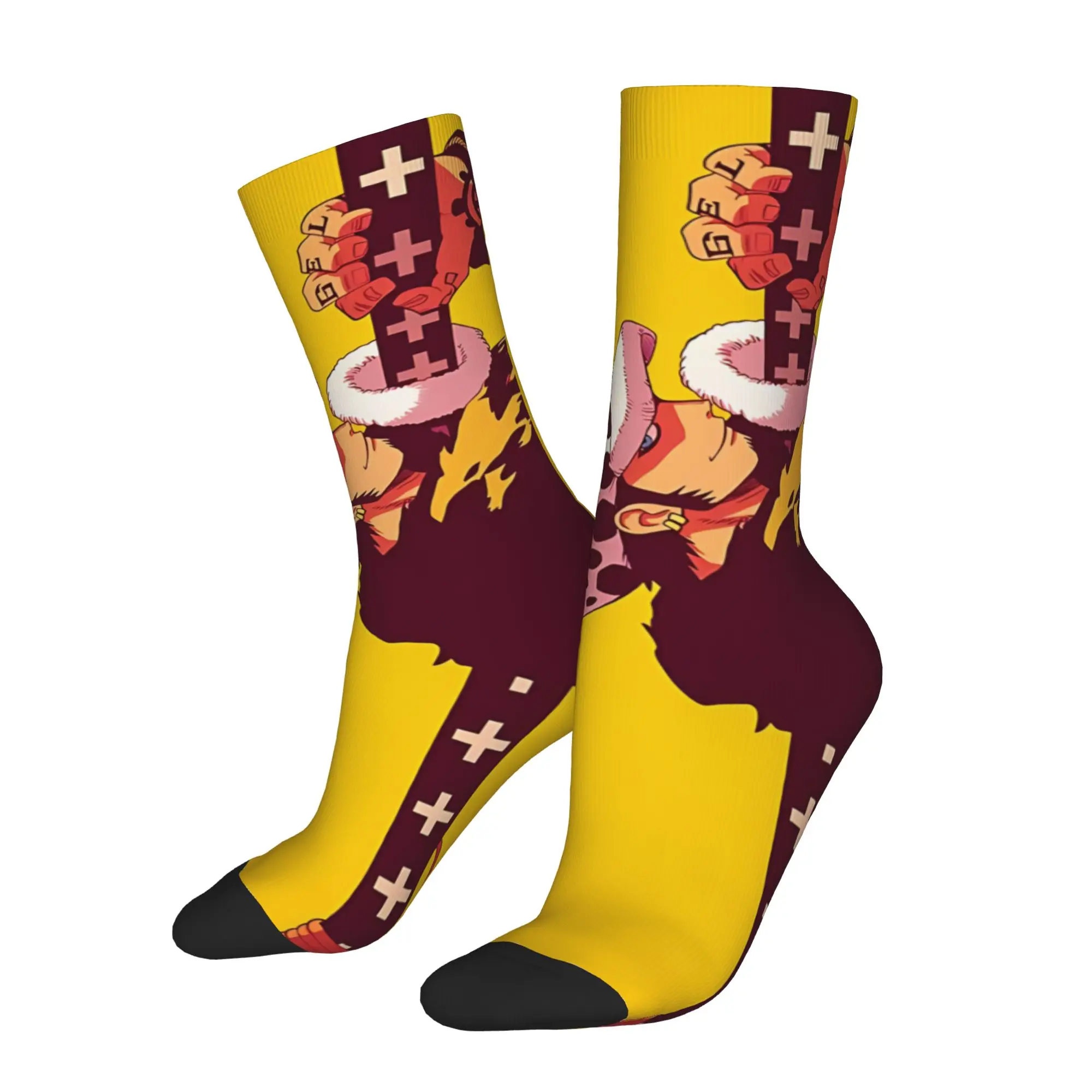 

sports socks customized items One Piece Retro Harajuku Hip Hop Novelty Seamless Crew Crazy Sock