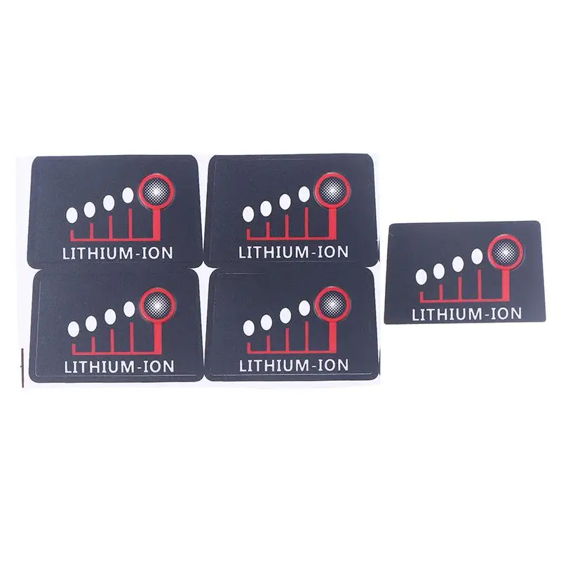 5/10/20Pcs M18 18V 48-11-1815 Li-ion Battery LED Power Display Sticker-Key Label Power Indicator Decal For Battery Accessories