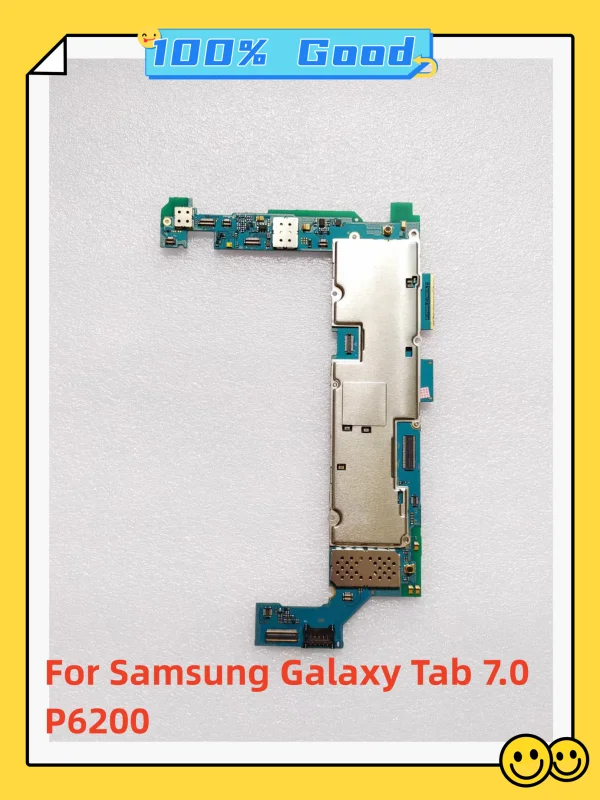 Working Well Unlocked With Chips Mainboard Global firmware Motherboard WiFi & 3G For Samsung Galaxy Tab 7.0 Plus P6200 mainboard