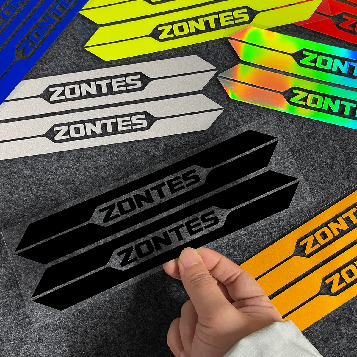 6 in 1 for ZONTES 368G 703RR 150X Motorcycle Sticker Set Vinyl Waterproof Decor Modification Body Accessories Universal Decal