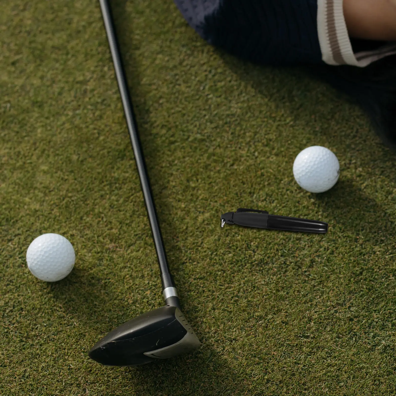 4Pcs Golf Ball Marker Pen Versatile Plastic Line Marking Pen for Golf Balls Range Practice Balls Personal Symbol Marking Golfing
