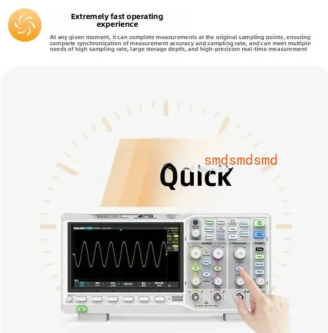 Digital oscilloscope 200M bandwidth SDS1202/1104/1204/1102X-C