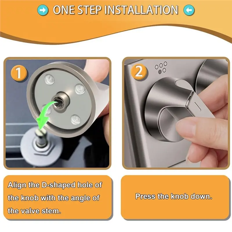 【FAST-SALE】Enhanced W11517331 Stove Knob Replacement- 4 Pcs Fits For Whirlpool Electric Range Oven Models W10850027, W11117415