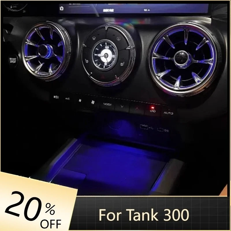 

Auto Center Console Ambient Light Fit LED Center Console Lighting Atmosphere Light Car Upgrade Accessories for GWM Tank 300