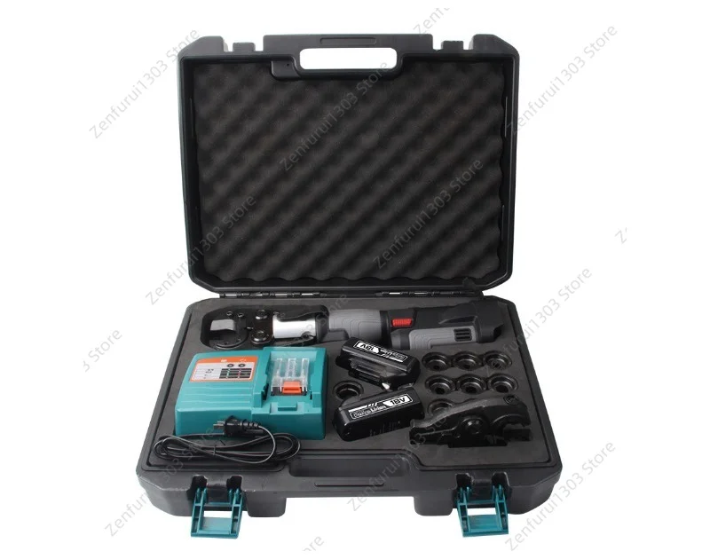 Juli Rechargeable Electric Hydraulic Clamp PZ-300C Shearing and Crimping 2-in-1 Crimping Clamp Cable Cutter