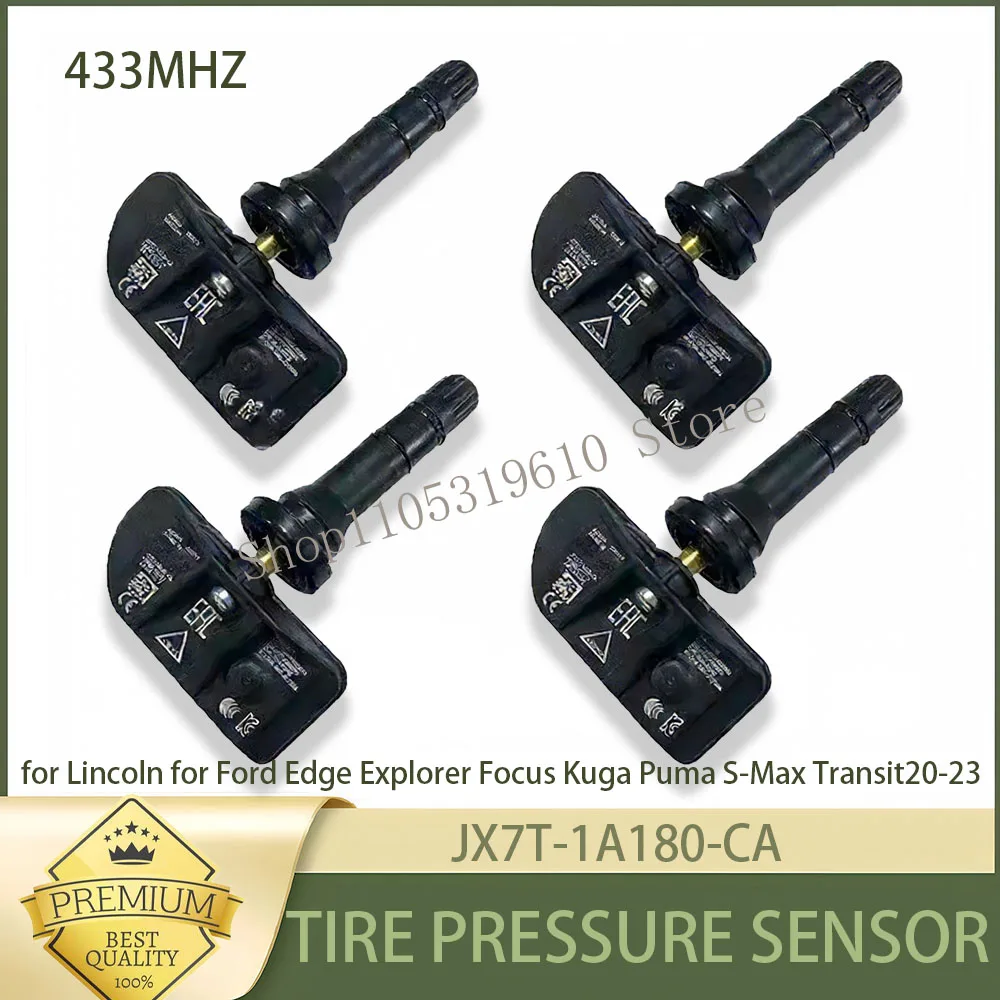 

TPMS JX7T-1A180-CA JX7T1A180CA Tire Pressure Sensor for Lincoln for Ford Edge Explorer Focus Kuga Puma S-Max Transit20-23