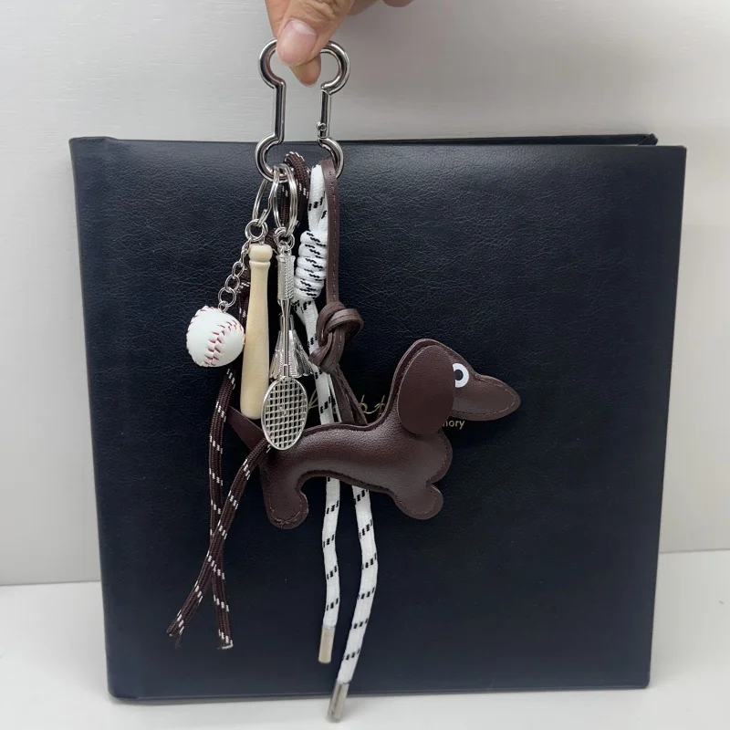 

For Goyard for Luxury Handbag Bag Cute Dachshund Bag Pendant Badminton Set Decoration Accessory Keychain Bag Charms