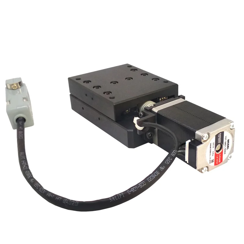 Electric Translating Platform X-axis Displacement Station Motorized High Precision Linear Translation Stage Model PP110-30H