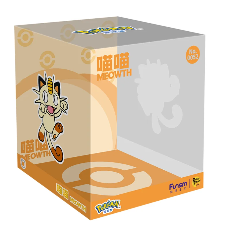 Figuras de acción de Pokémon de Anime, bonito Meowth FUNISM Original, embalaje exquisito, modelo de colección, adornos, juguetes para niños, regalo