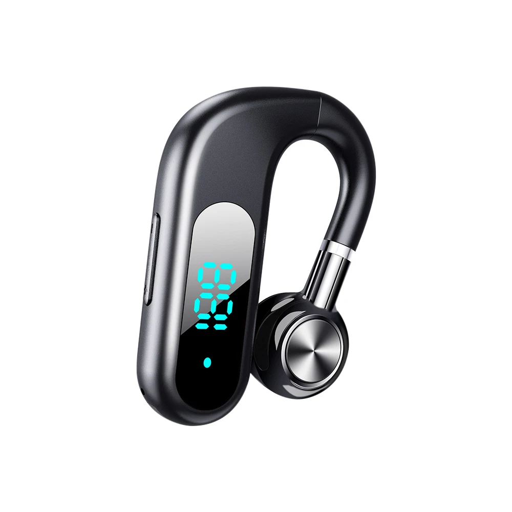 

NEW V29 Wireless Bluetooth Headset With LED Power Display 180° Rotating Noise Cancelling Earphones Handsfree Business Headphone