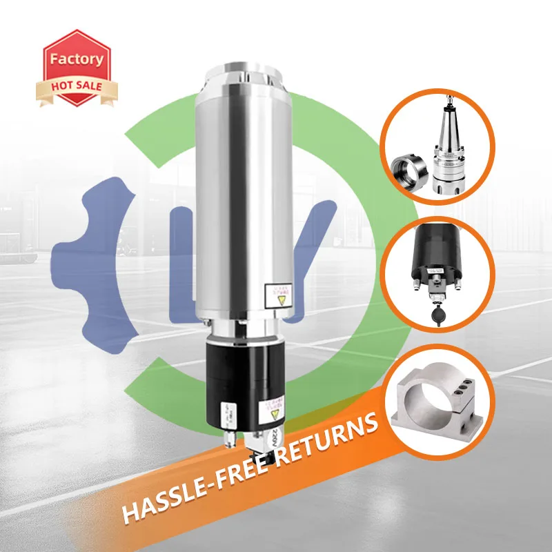 CNC LY ISO 3KW Durable Reliable ATC Asynchronous Spindle Motor 4.5kw for Milling Drilling Joints Bearing Core Act Bt40 Spindle