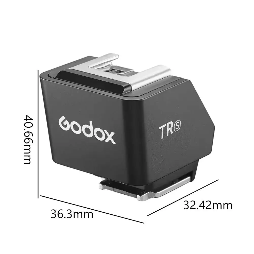 Godox TR TTL Hot Shoe Riser متوافق مع Canon E-TTL II Nikon i-TTL Sony Fujifilm OM System TTL Systems لـ Godox iT20 iT22