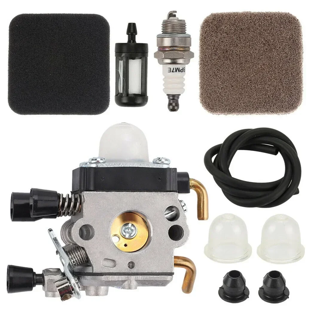 Carburetor Kit For Stihl HS 72 74 76 75 80 85 FS 72 74 76 75 80 80R 85 FC 75 85 HL75 HT70 HT75 KM85 String Trimmer C1Q-S66