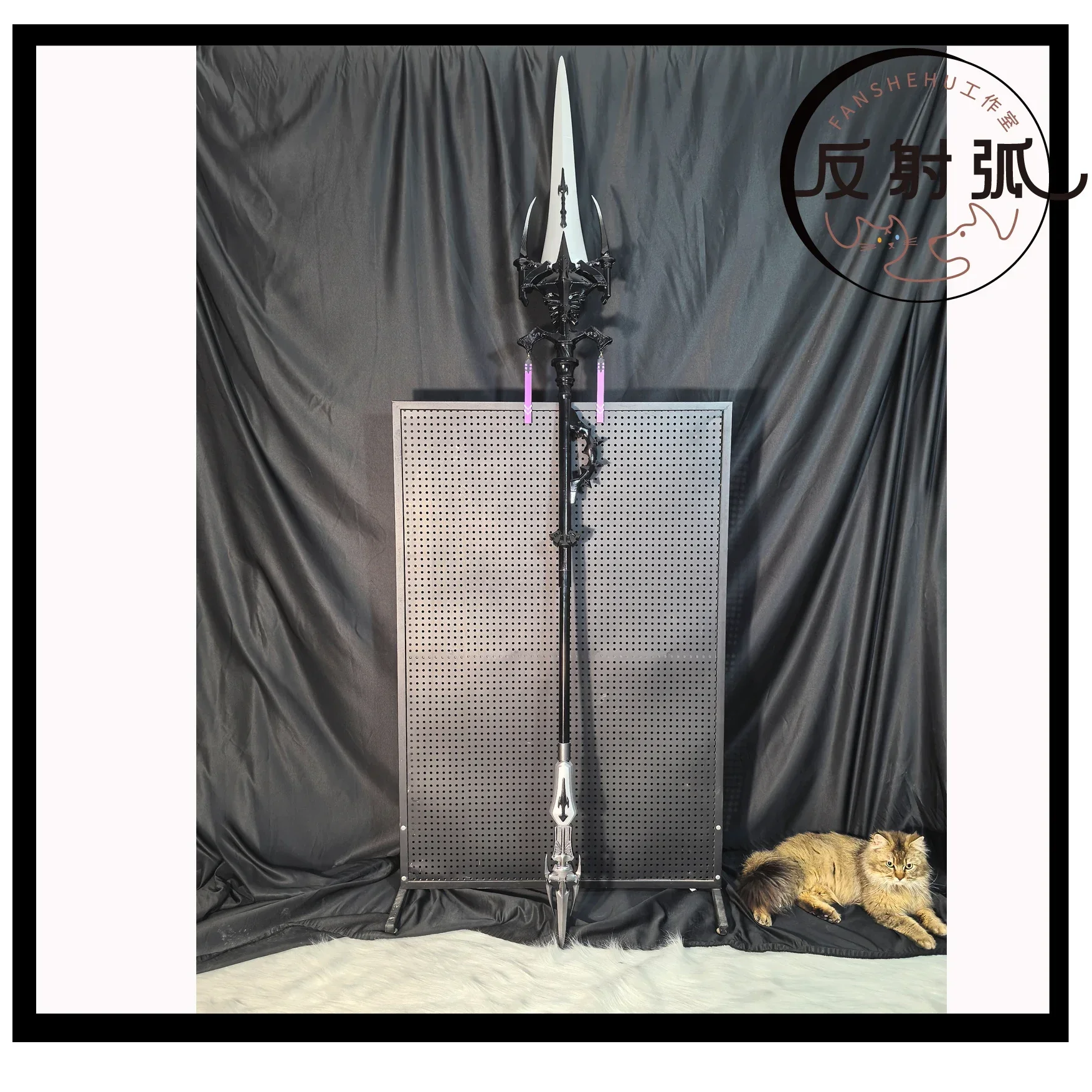 

Game Arknights Eblana Necrass Weapons Cosplay Replica Prop Decoration Character Accessories