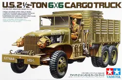 Tamiya 35218 1/35 Military Model Kit WWII U.S  CCKW 2.5 Ton 6x6 Cargo Truck Model Building