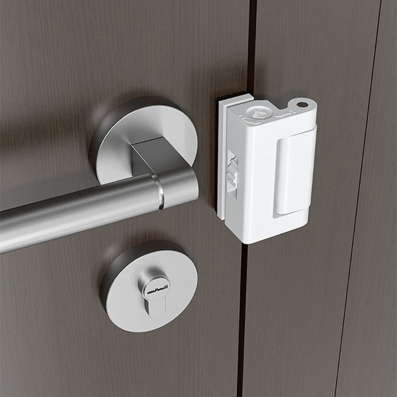 Adjustable Knob Door Security Lock Home Apartment Security Reinforcement Lock 37JD