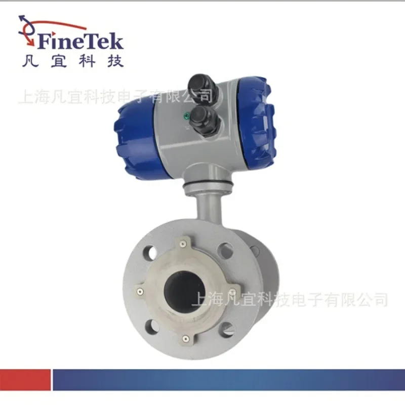 Intelligent electromagnetic flowmeter, integrated split electromagnetic sewage wastewater pipeline