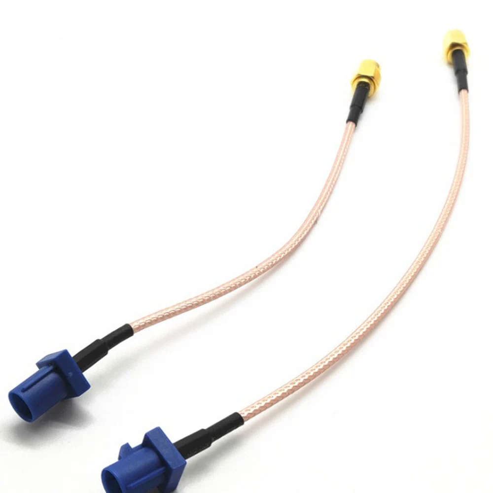 Cabo de extensão da antena de 15CM RG316 15CM Fakra C para cabo de extensão da antena GPS masculino SMA