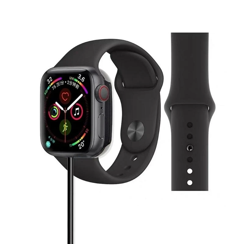 Power Adapter CRADLE DOCK BASE BASE UNTUK WATCH HW18 untuk SmartWatch Portable USB Fast Charging Cable