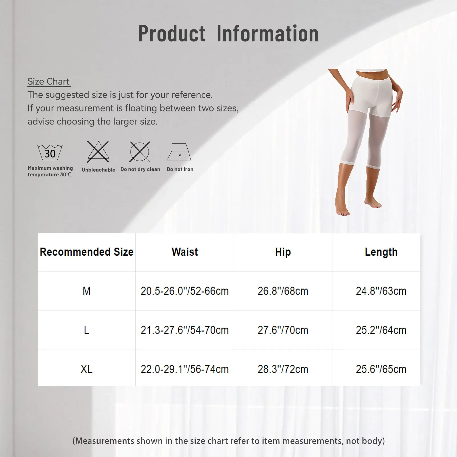 กางเกงเลกกิ้งผู้หญิงเอวยางยืดยาวระดับเข่า สีพื้น แต่งผ้าตาข่ายซีทรู ป้องกันการโป๊ะ สำหรับออกกำลังกาย โยคะ และเล่นกีฬา