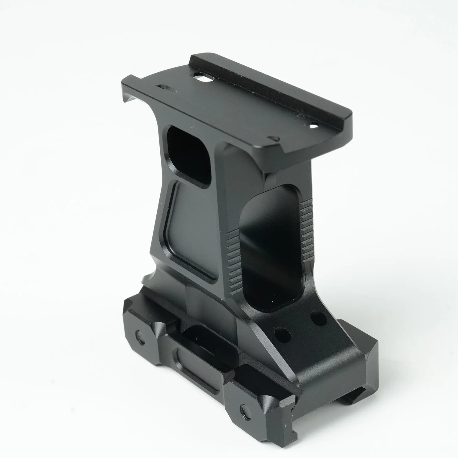 Mira tática de ponto vermelho, montagem de ponto vermelho, aumento de altura, montagem para trilho de 20mm, alumínio, acessórios de caça cnc