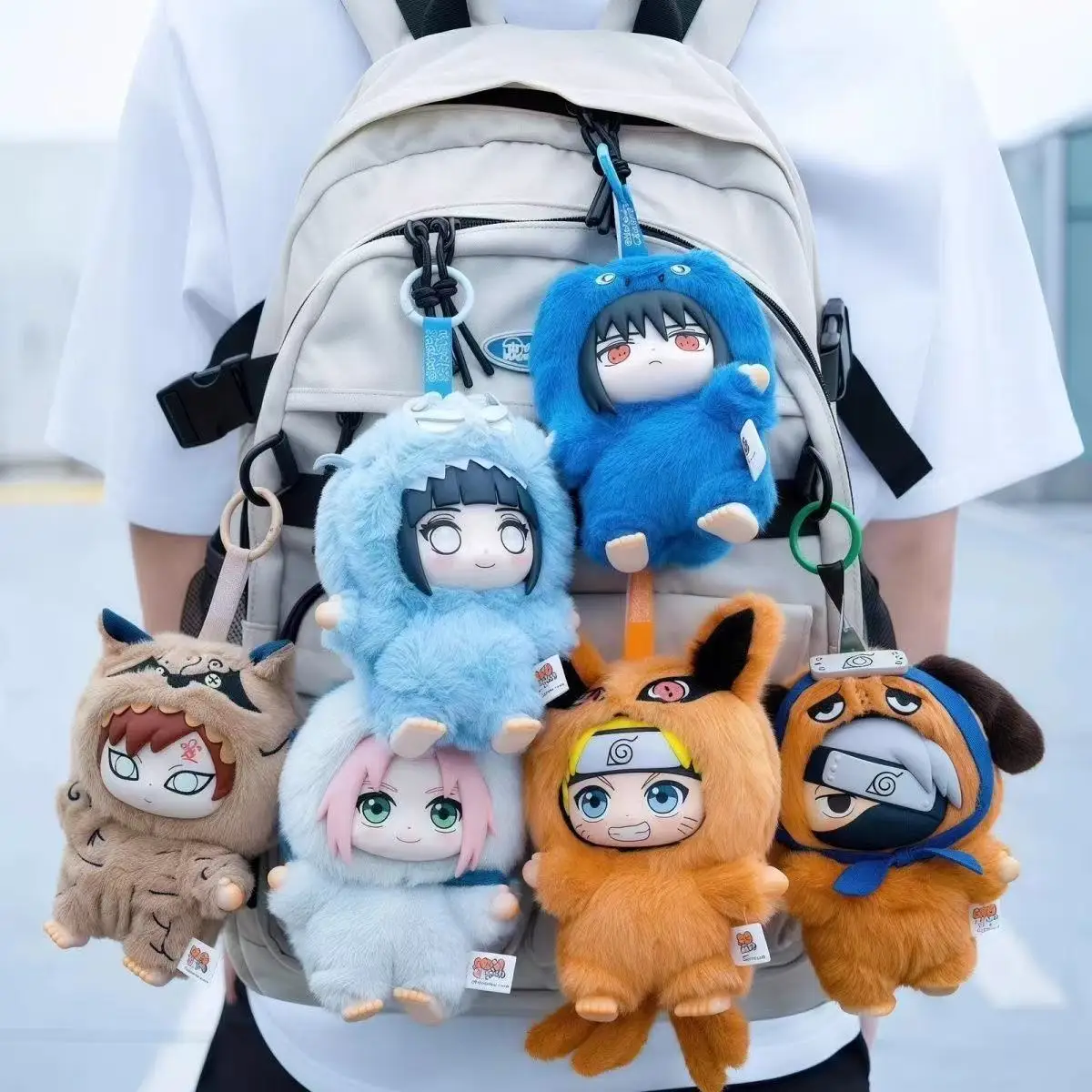 

Оригинальная слепая коробка Eaki Naruto Shippuden Beast Party Series, плюшевая кукла, милые подарочные украшения ручной работы на заказ для мужчин и женщин