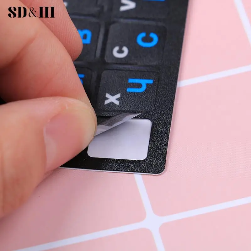 Russian Keyboard Cover Stickers For Mac Book Laptop PC Keyboard 10" TO 17" Computer Standard Letter Layout Keyboard Covers Film