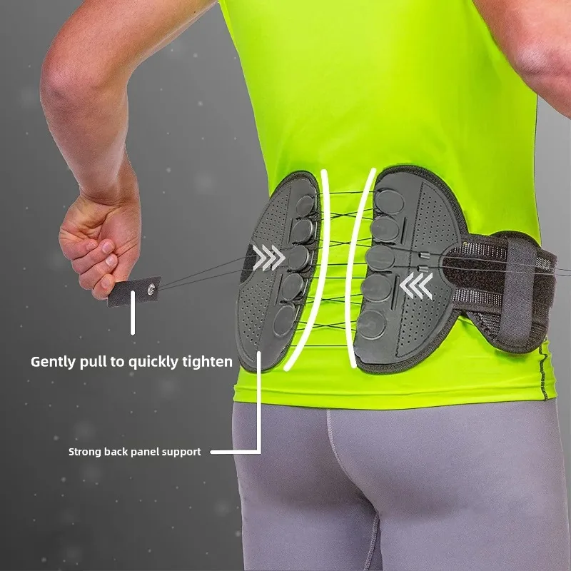 Men Women Post‑Surgery Pelvic Stabilizer Belt  Pulley‑Controlled Fixation Band  Waist‑Back Compression Support Brace