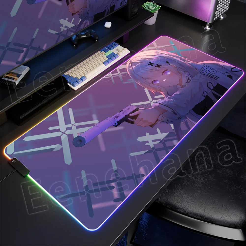 

CSGO RGB Computer Printing Collection Table Mouse Mat Character Printing Mouse Mat XL Large Office Desk Mat LED Game Accessories