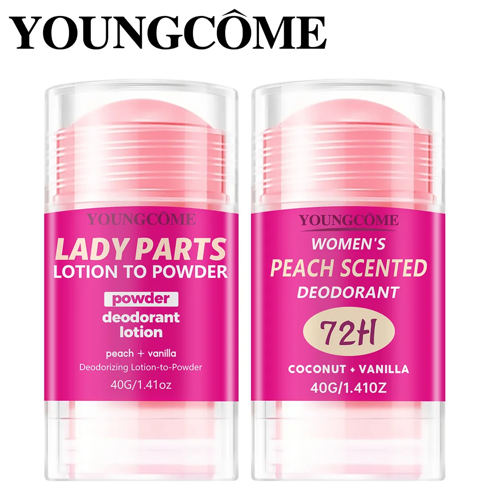  Peach Scented Deodorant Underarm Bad Smell Sweating Removal Armpit Refreshing Antiperspirant Lasting Aroma Deodorant Body Care