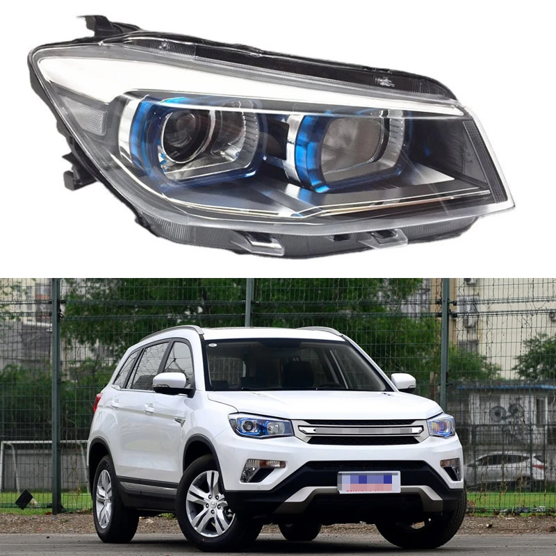 

For Changan CS75 2013 2014 2015 2016 2017 headlight assembly low beam high beam turn signal night running lights car accsesories