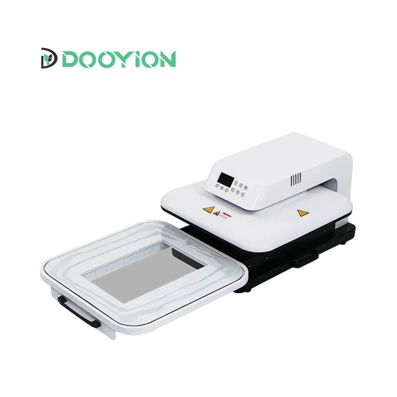 Top Quality height adjustable Electrical dtf or sublimation Print Automatic Heat Press Machine Portable For T-shirt Bag Fabric