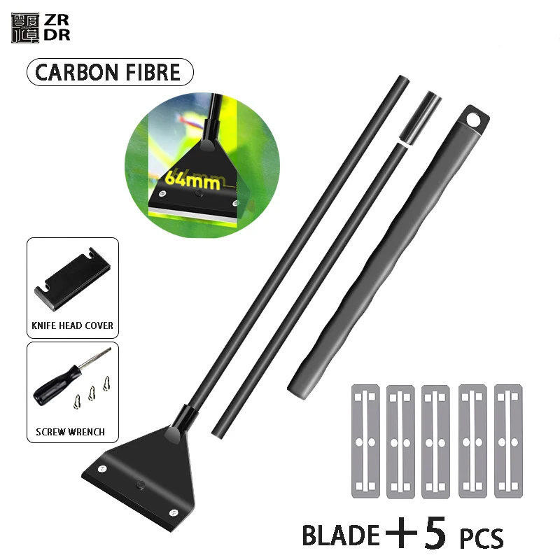 

Aquarium cleaning tool fish tank flat sand algae removal dual-use glass algae removal scraper household cleaning supplies tool