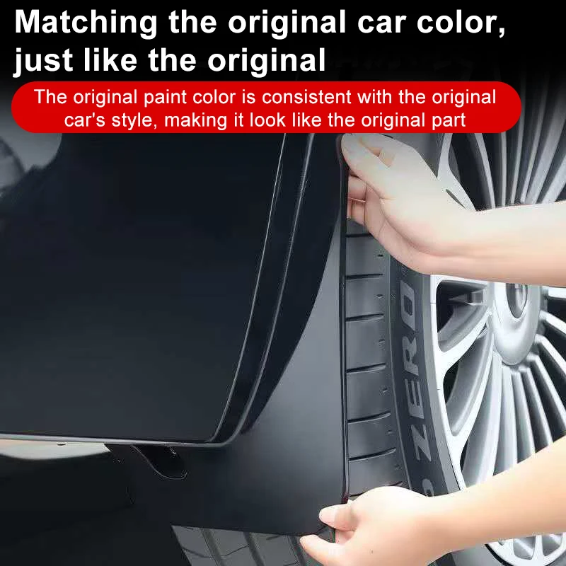 درابزين السيارة لـ Denza D9 2022 2023 2024 طلاء الخبز المضاد للحشف واقيات الطين اللوحات الحرس سبلاش رفرف الطين أجزاء الملحقات #5