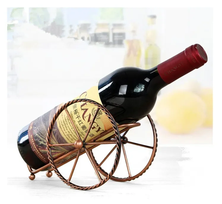 

Creative Metal Wine Rack Hanging Wine Glass Holder Bar Stand Bracket Display whisky Bottles Tool Furnishings Accessories JL 217