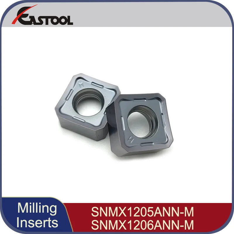 

Free Shipping Carbide Inserts Face Milling Cutter SNMX1205ANN-M/SNMX1206ANN-MM High Quality Double-Sided CNC Lathe Cutting Tools