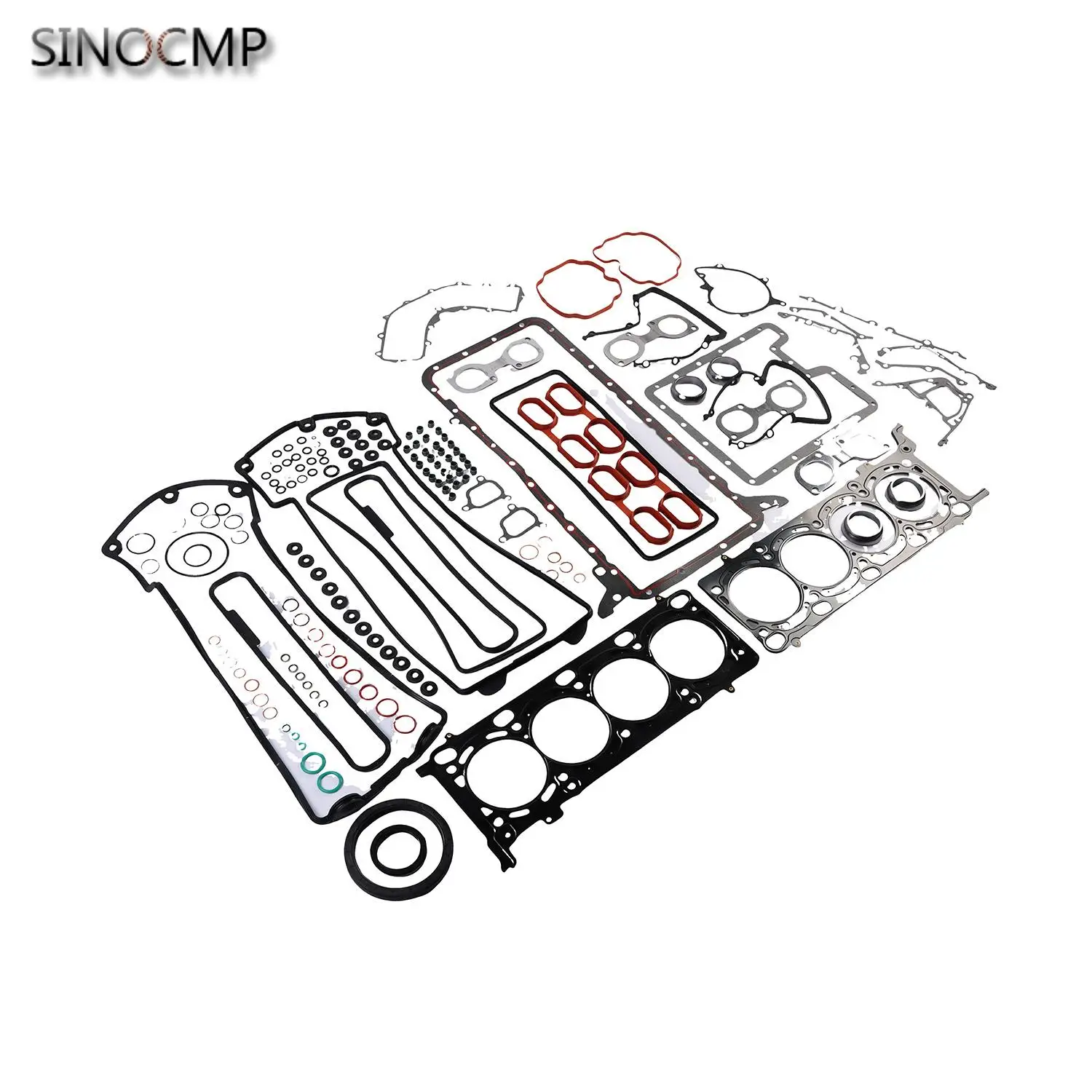 Rebuild Engine Seals Gaskets Kit 11121433477 11121433473 11129069871 11129069872 For BMW X5 540i 740i E38 E39 E53 4.4L V8 M62B44