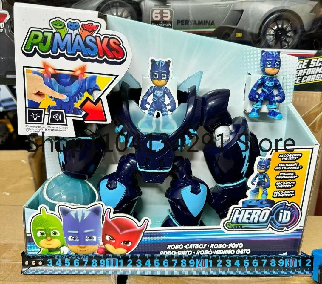 

Оригинальный набор мехов Hasbro Pyjama Heroes: Кэтбой и Волл-Кроулер – игрушка, модель, коллекционный предмет, подарок на день рождения
