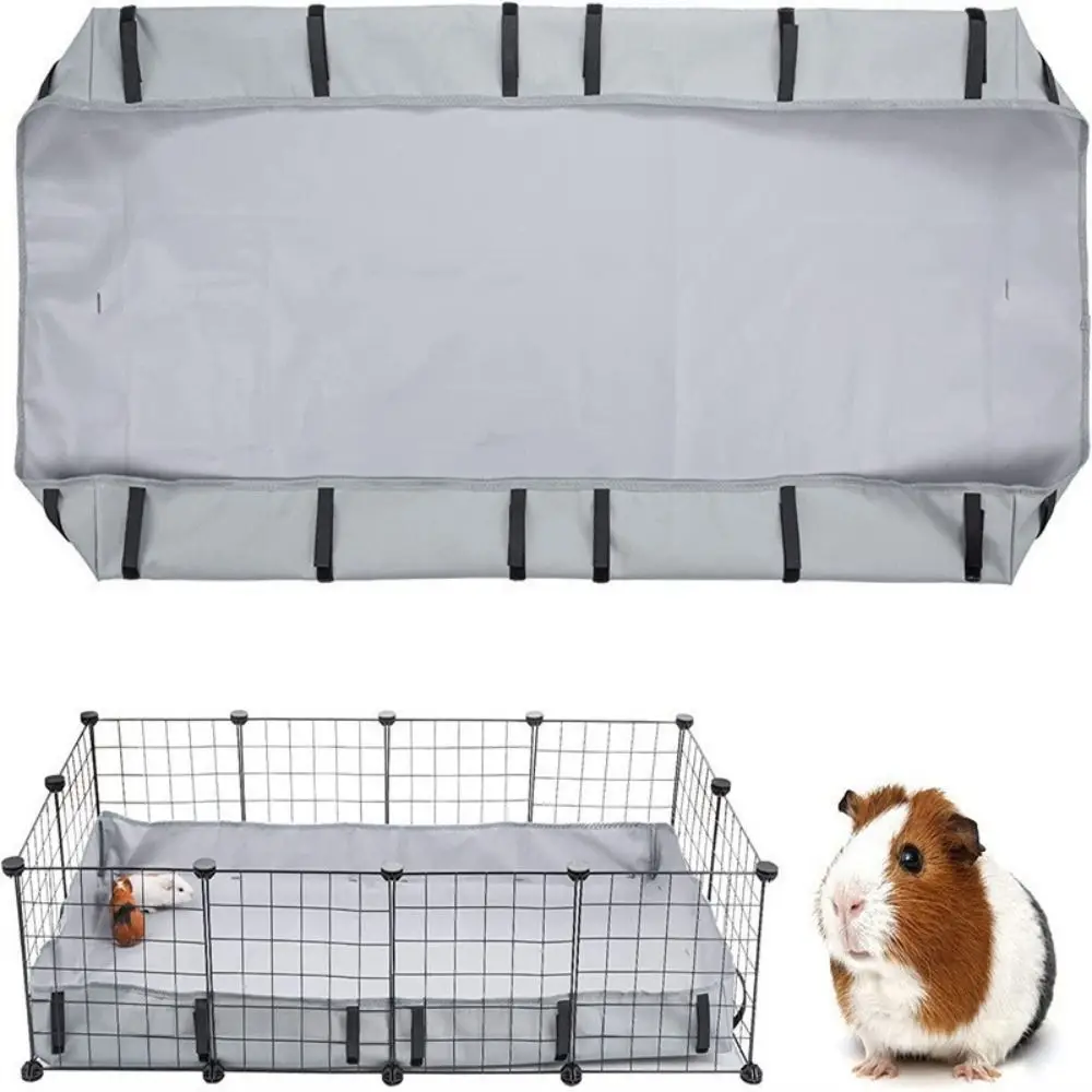 Portable Waterproof Guinea Pig Cage Bottom Washable Easy Cleaning Guinea Pig Cage Liner Universal Pet Bedding Base Small Pet