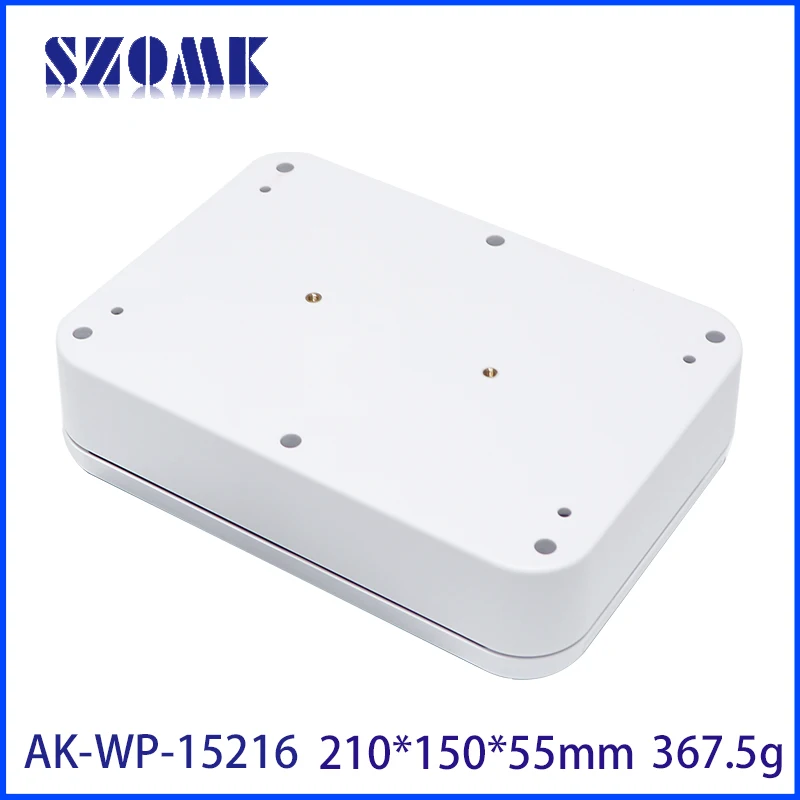 SZOMK kotak tahan air Anti-UV 210*150*55mm ASA Ip67 kotak plastik luar ruangan UL94HB cuaca keras cuaca lembab panas Ip67