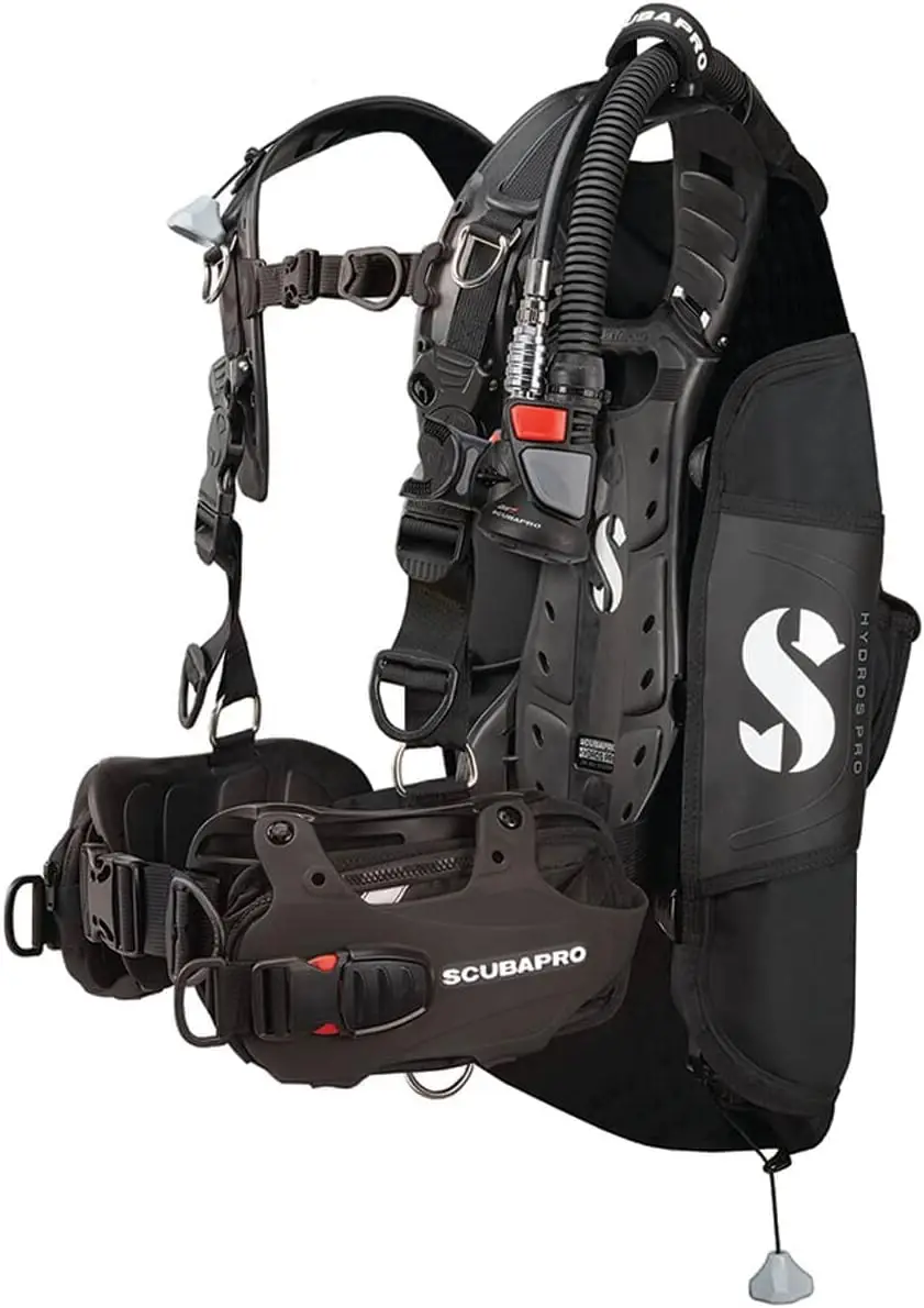 

SCUBAPRO Hydros Pro Mens Back Inflated BCD Lightweight Travel Scuba Diving Gear for Recreational Divers