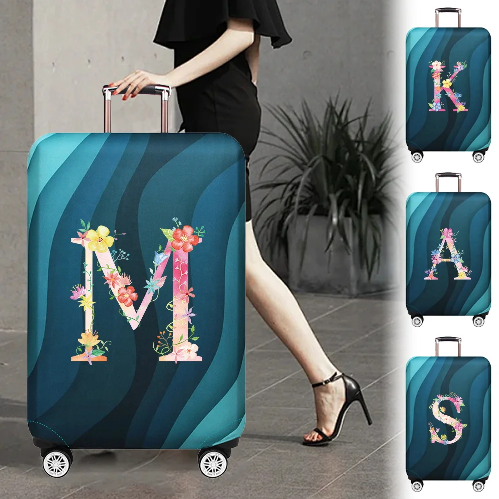 

Baggage Covers Travel Suitcase Protective Cover Luggage Protective Cover Pink Letter Series Suitable for 18-28 Inch Suitcases