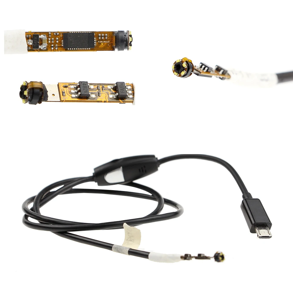 Portable 4.0mm camera module for medical endoscope 5 led 640* 480 resolution endoscope camera module