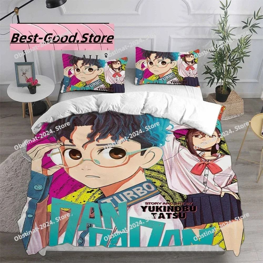 

Dandadan Bedding Sets Bed Cover Comforter Duvet Cover Pillow Case 3 Pieces Sets Kids Adult Bedroom Decoration Children Gifts